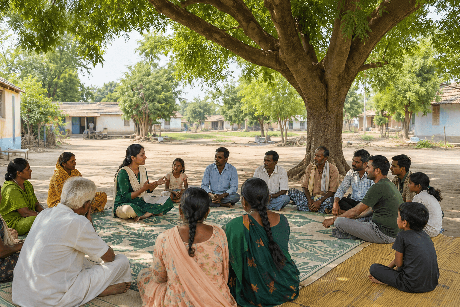 From a Drought-Affected Village to a Model of Participatory Development